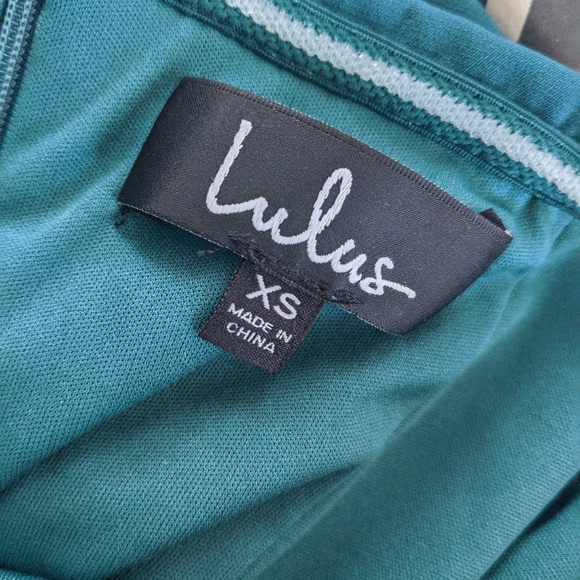 Lulu's green midi dress - Picture 3 of 4